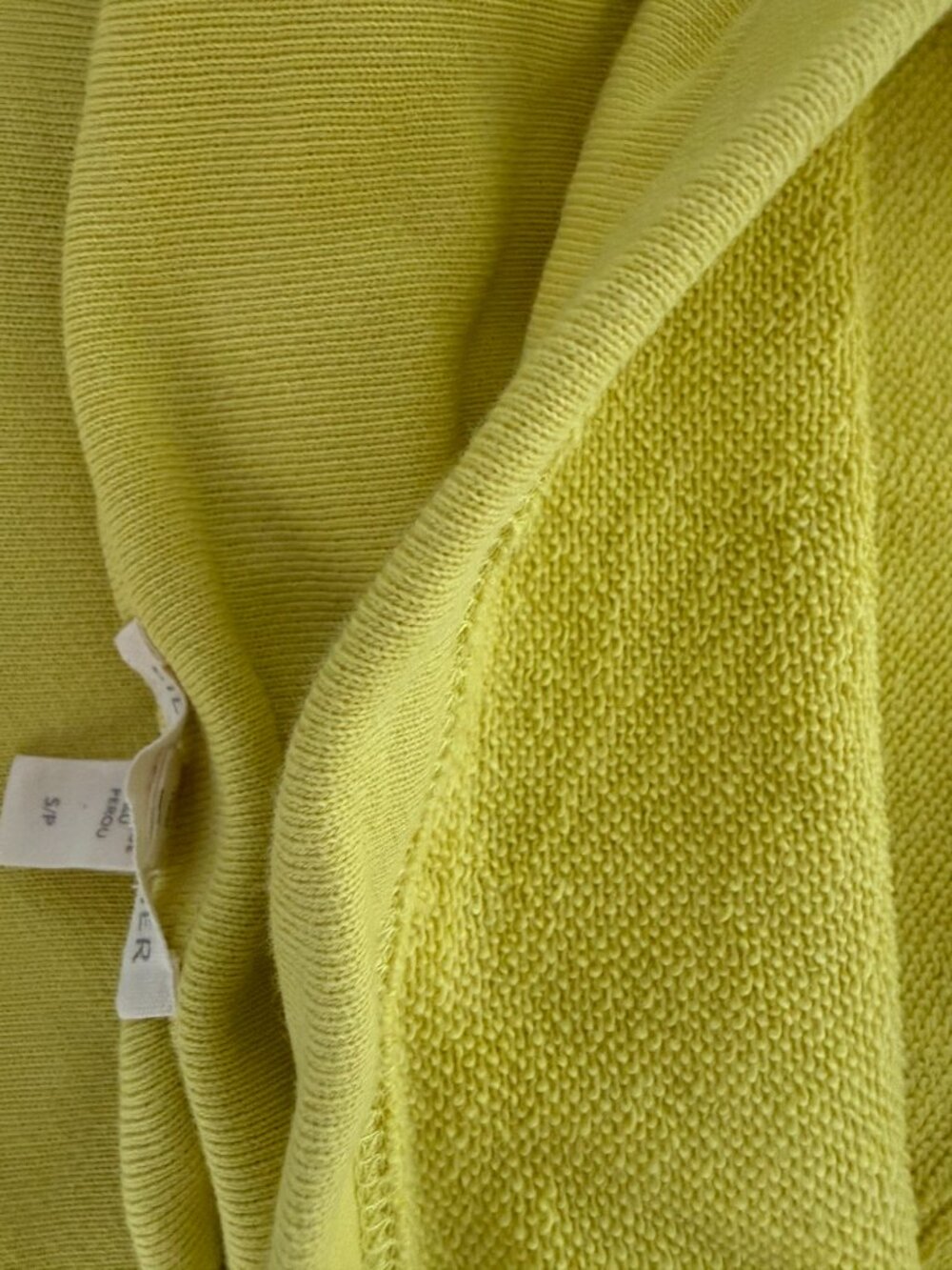 Eileen Fisher French terry mock top - Picture 4 of 4
